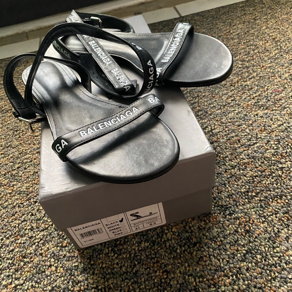 Balenciaga Ankle Strap Sandals